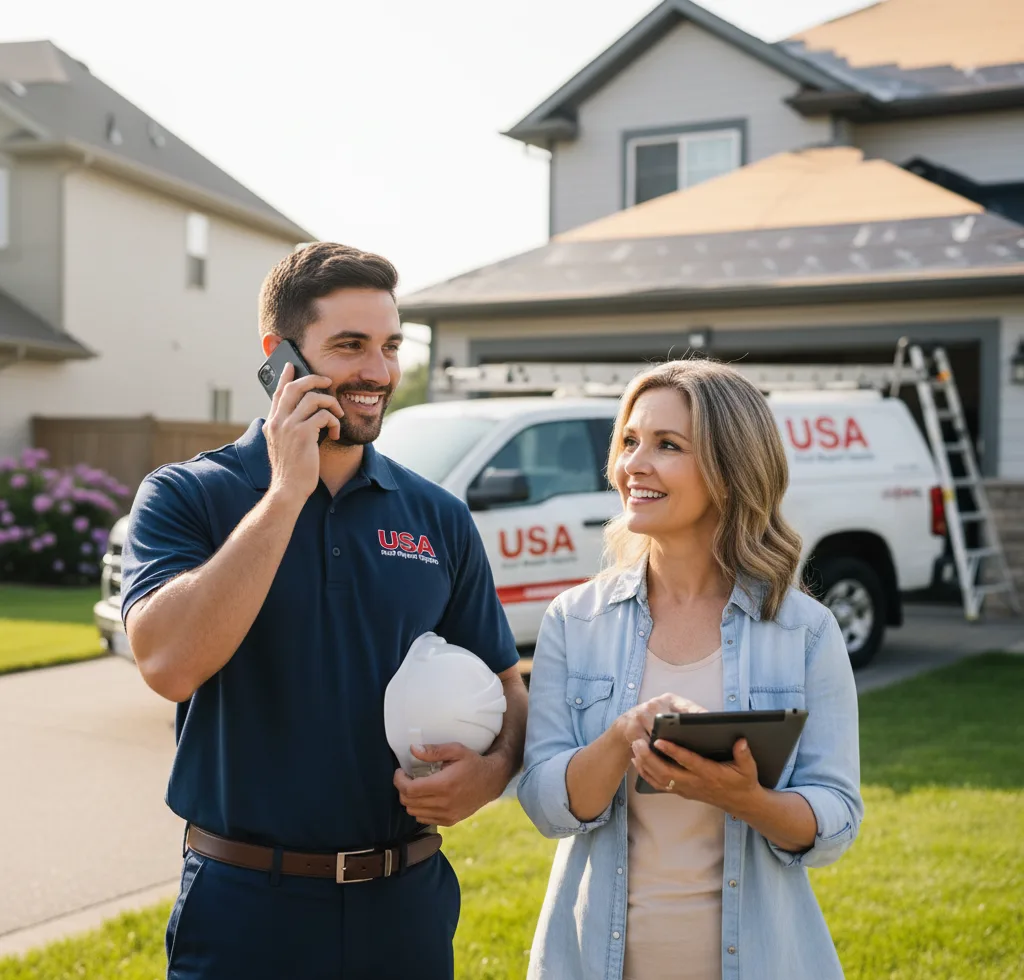 USA Roof Repair Experts customer support in Nephi